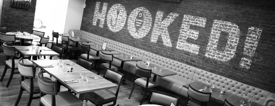 Hooked restaurant on sale